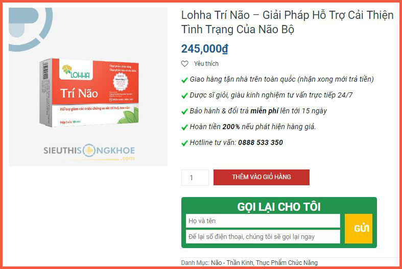 lohha tri nao sieu thi song khoe
