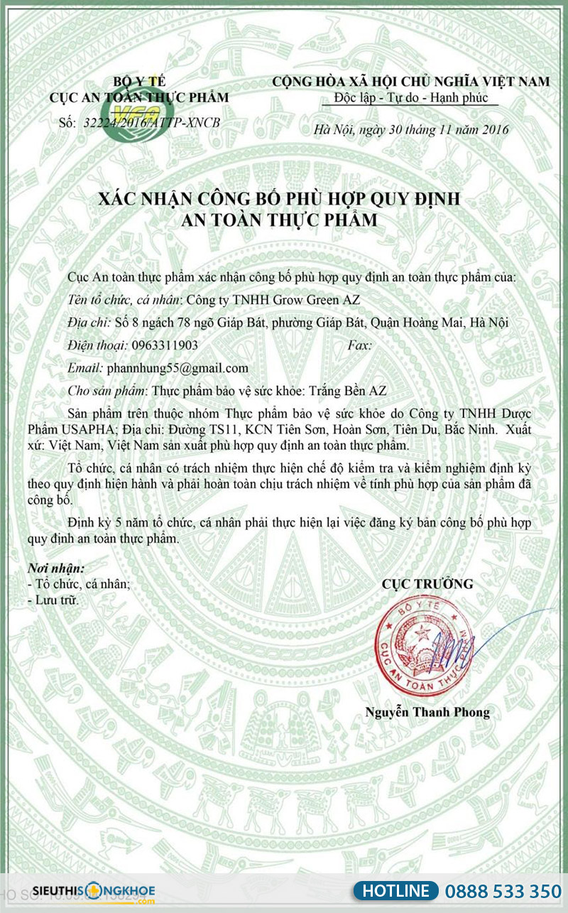 trang bền az