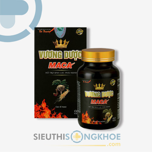 Vương Dược Maca - Viên Uống Bổ Thận, Tráng Dương, Tăng Cường Sinh Lực Đàn Ông
