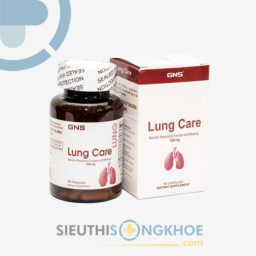 Viên Uống Lung Care - Hỗ Trợ Bài Trừ Mọi Độc Tố, Làm Sạch & Chăm Sóc Sức Khoẻ Lá Phổi