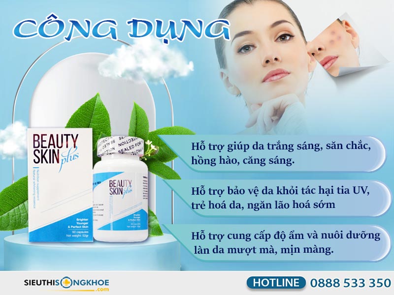 công dụng của beauty skin plus