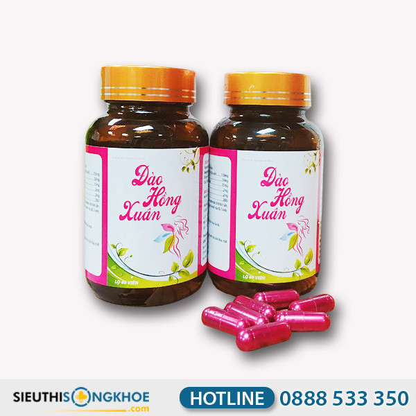 Đào Hồng Xuân - Thảo Mộc Lành Tính Hỗ Trợ Kích Thích Vòng 1 Nảy Nở