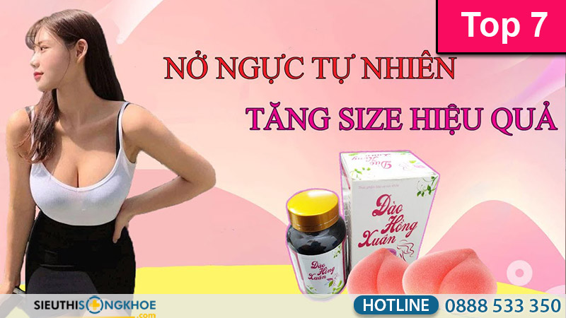 top sản phẩm tăng vòng 1 hiệu quả đào hồng xuân