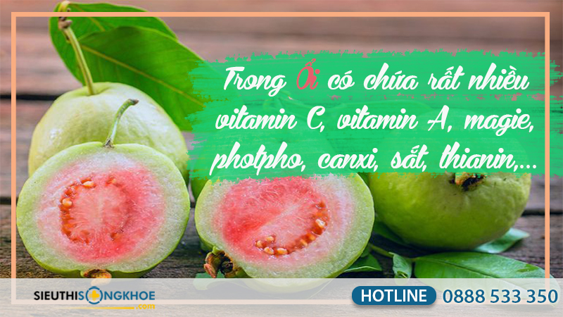 đau dạ dày ăn ổi được không