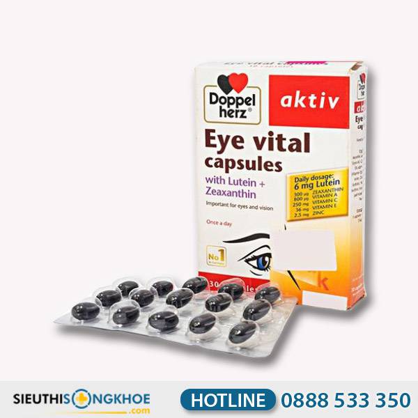 Eye Vital Capsules - Viên Uống Hỗ Trợ Tăng Cường Thị Giác