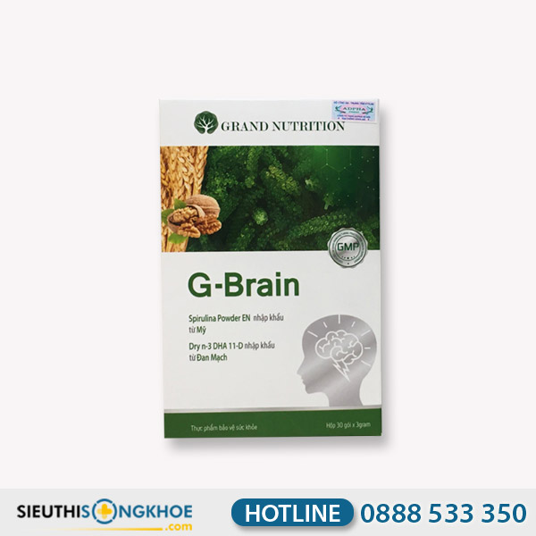 G-Brain - Cốm Trí Não Hỗ Trợ Phát Triển Hệ Thần Kinh Trẻ