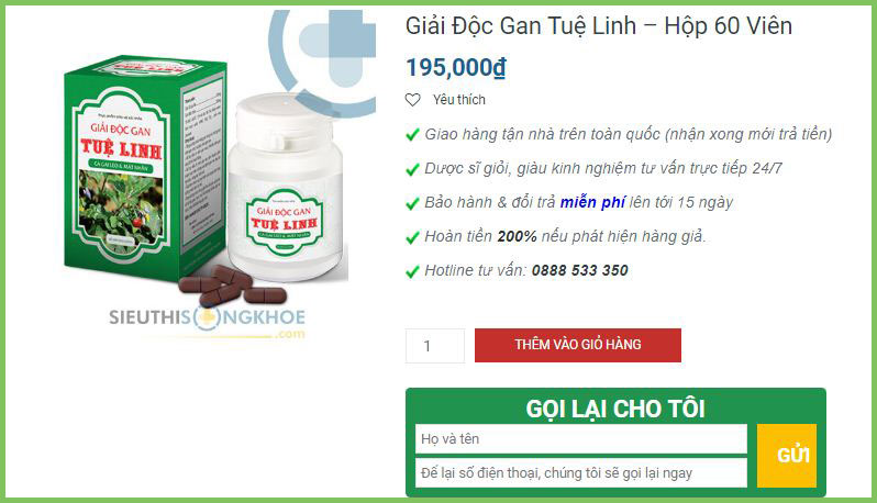 giai doc gan tue linh sieu thi song khoe