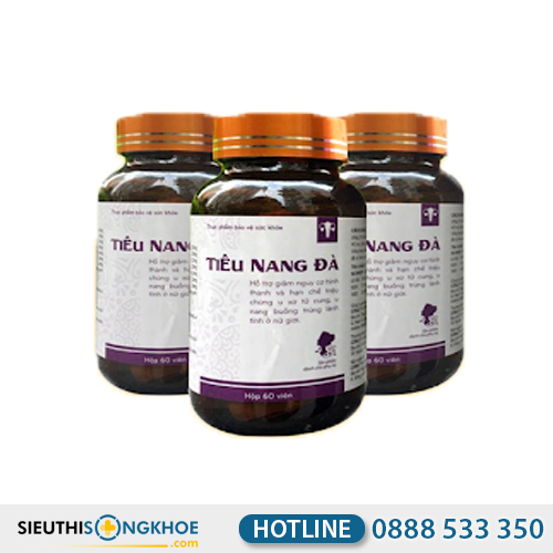 Viên uống Tiêu Nang Đà - Loại bỏ u nang, u xơ buồng trứng, giúp mang thai tự nhiên