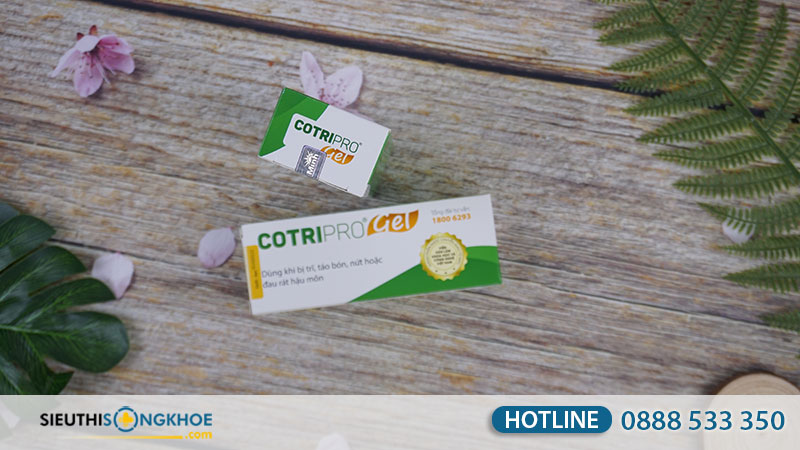 kem boi tri cotripro gel mua o dau