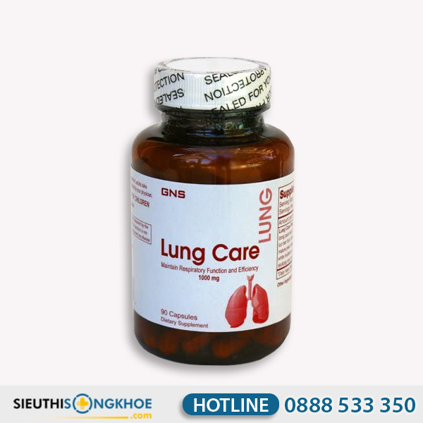 Viên Uống Lung Care - Hỗ Trợ Bài Trừ Mọi Độc Tố, Làm Sạch & Chăm Sóc Sức Khoẻ Lá Phổi