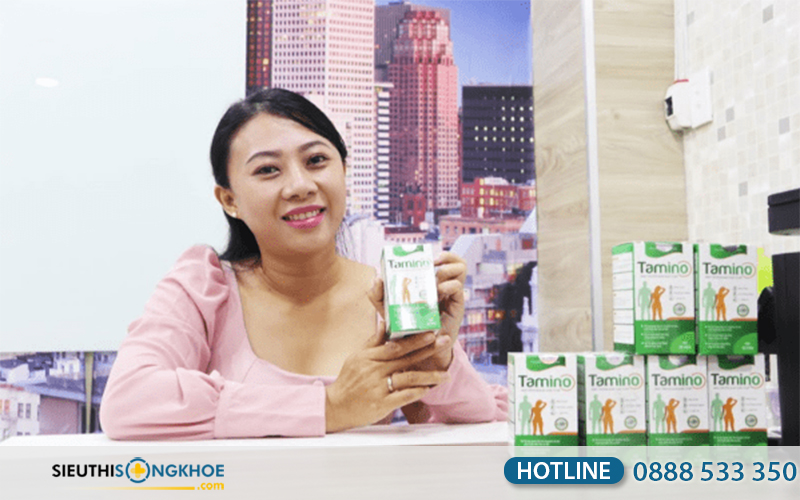 phản hồi khách hàng viên uống tăng cân tamino