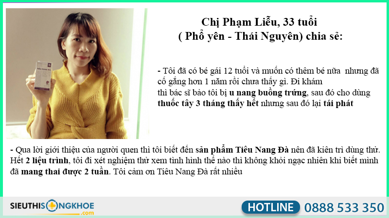 phản hồi tiêu nang đà 3