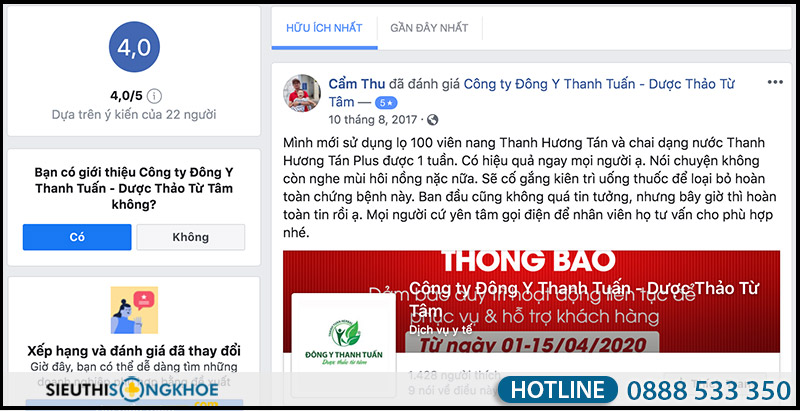 review đông y thanh tuấn