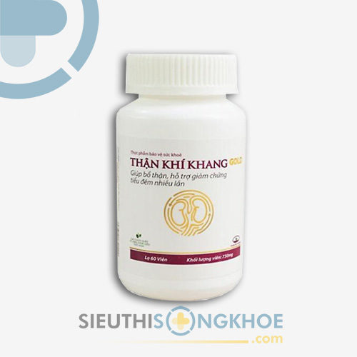 Thận Khí Khang Gold 60 viên - Viên Uống Hỗ Trợ Bổ Thận, Giảm Tiểu Đêm