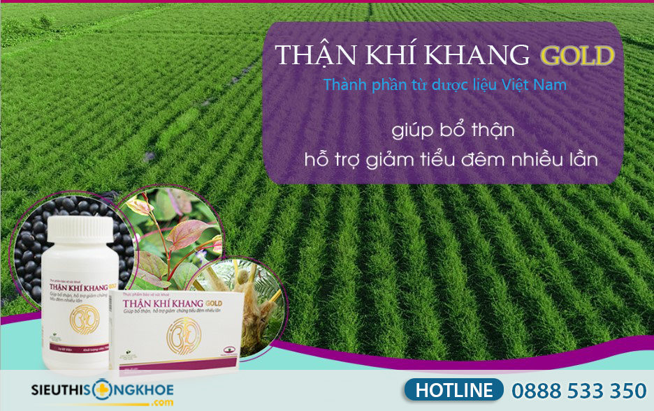 thận khí khang gold 60 viên