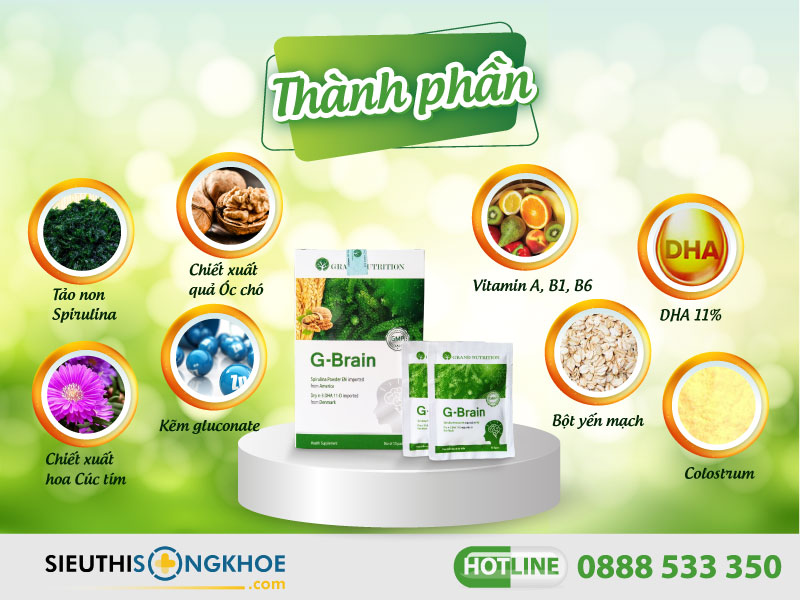 thành phần của g-brain