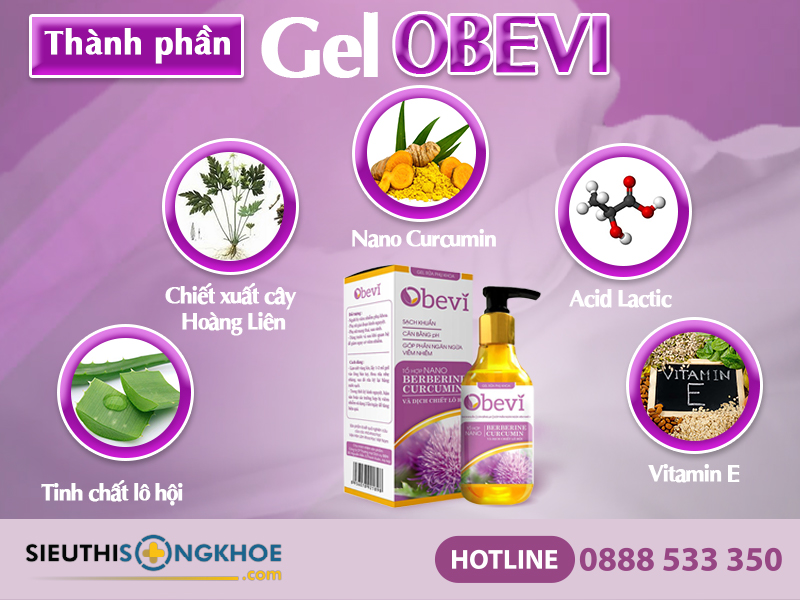 thanh phan gel rua phu khoa obevi