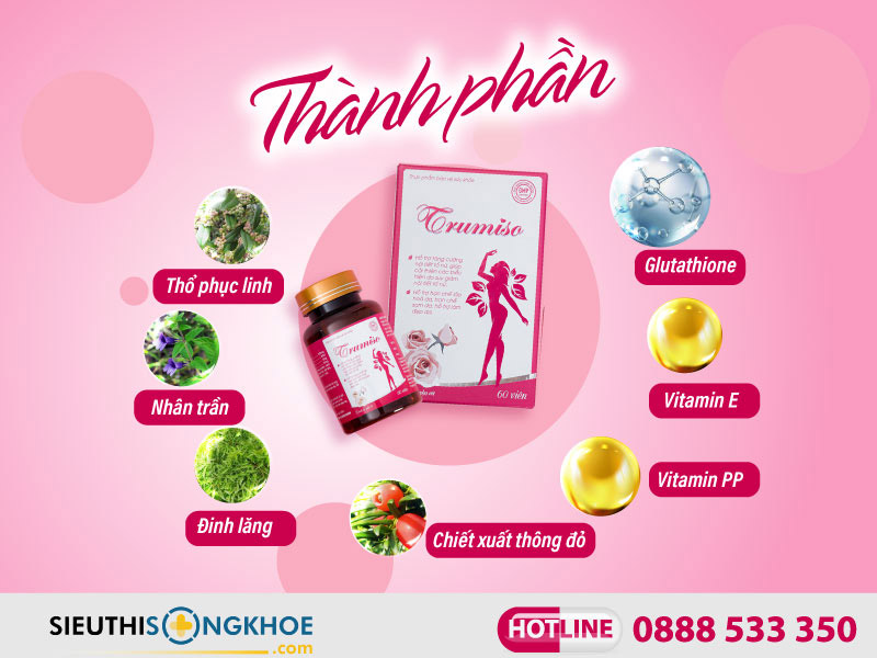 thành phần viên uống trumiso