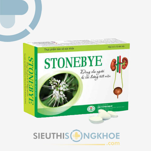 Stonebye - Hỗ Trợ Điều Trị Sỏi Đường Tiết Niệu Hiệu Quả 