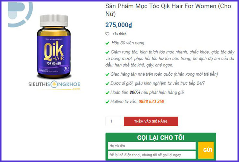 vien moc toc qik hair for women 