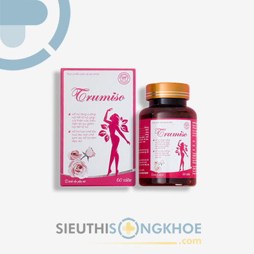 Trumiso - Viên Uống Hỗ Trợ Cân Bằng Nội Tiết Tố & Cải Thiện Vòng Ngực