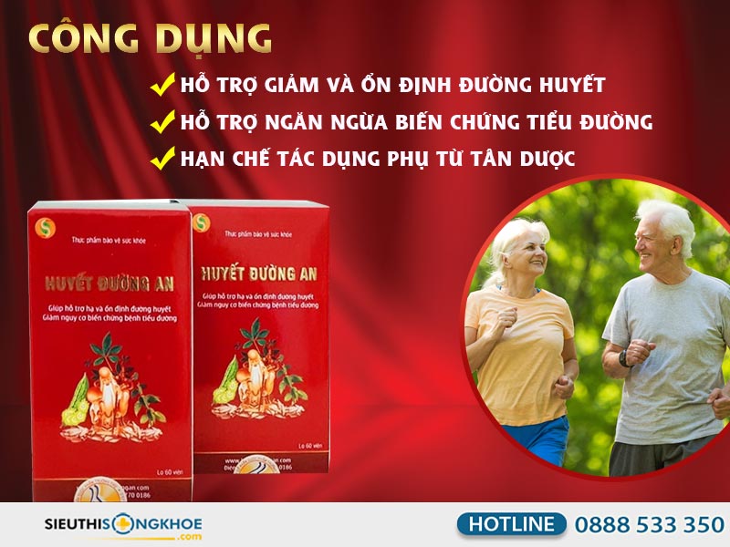 cong dung huyet duong an