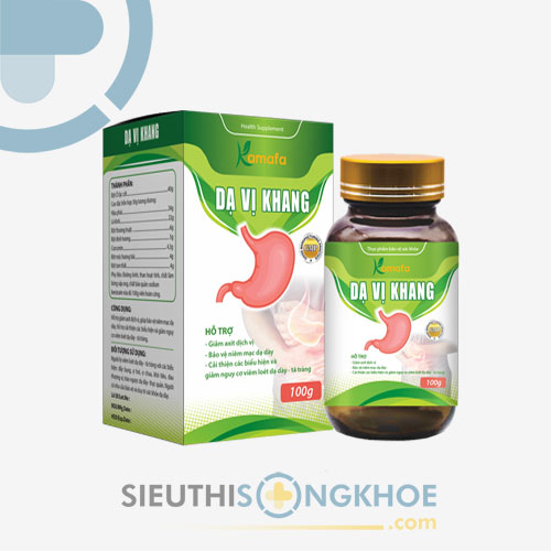 Dạ Vị Khang - Hỗ Trợ Điều Trị Viêm Loét Dạ Dày, Tiêu Diệt Vi Khuẩn Hp