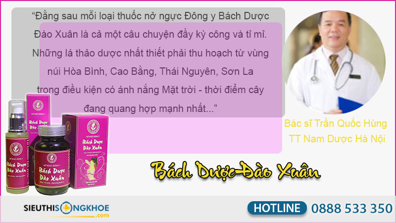 đánh giá bách dược đào xuân