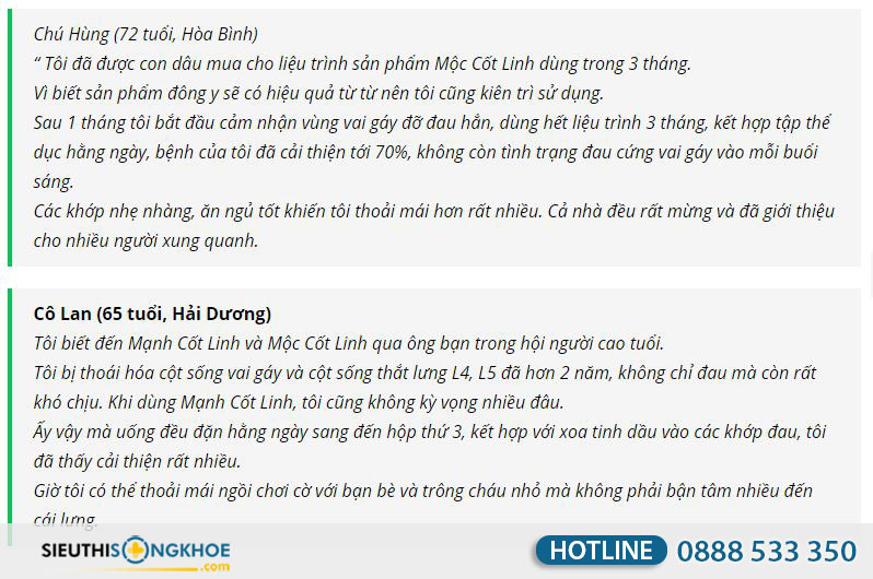 phan hoi manh cot linh va moc cot linh