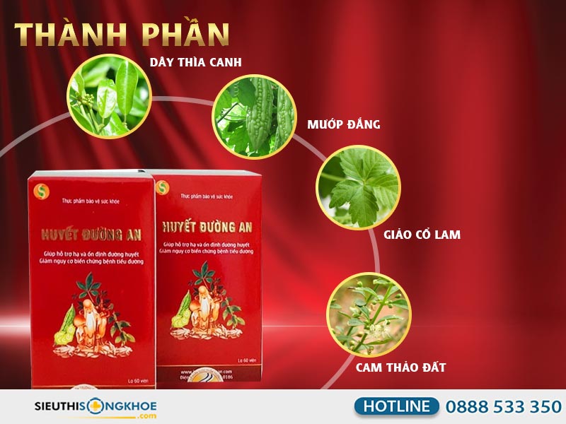 thanh phan huyet duong an