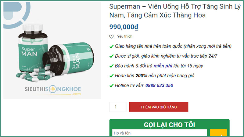vien tang sinh ly superman sieu thi song khoe