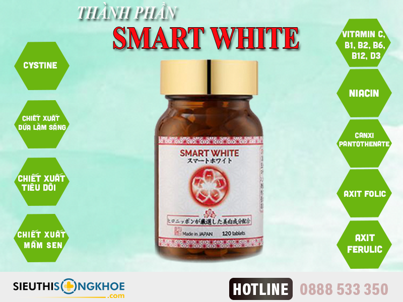 vien trang da smart white co tot khong