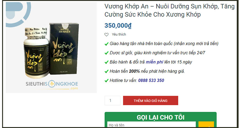 vuong khop an sieu thi song khoe