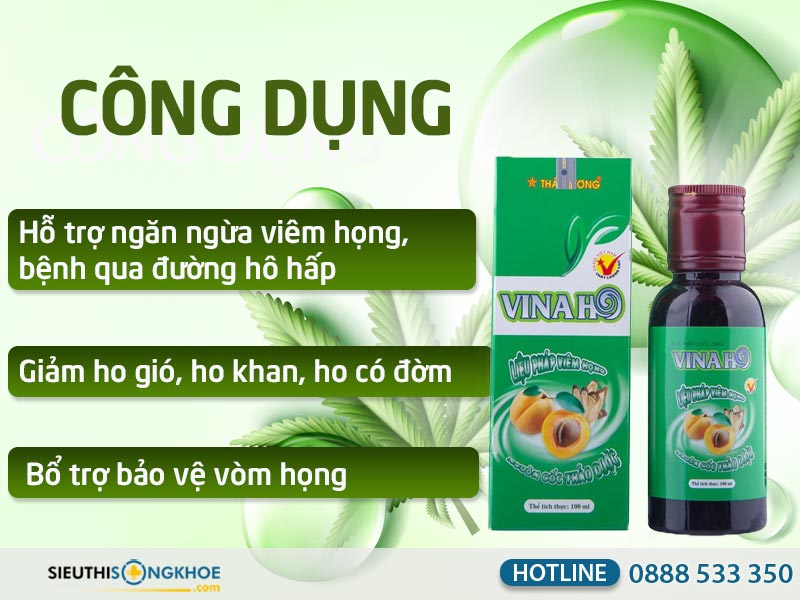 cong dung siro vinaho