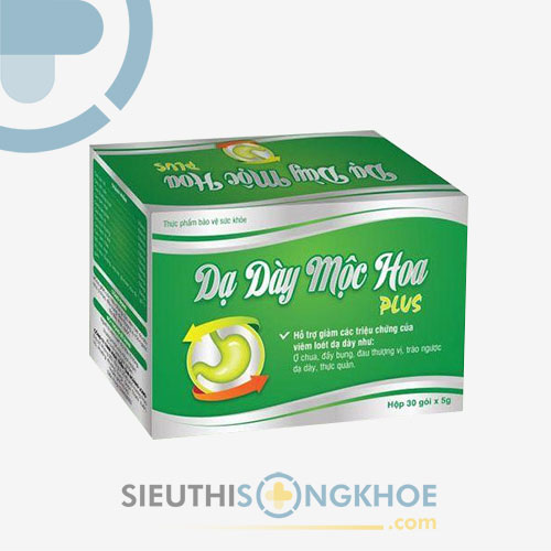 Dạ Dày Mộc Hoa Plus - Gói Hỗ Trợ Giảm Đau Dạ Dày