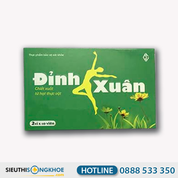 Đỉnh Xuân - Viên Uống Hỗ Trợ Thúc Đẩy Chức Năng Sinh Lý Nữ
