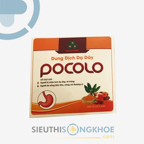 Dung Dịch Dạ Dày Pocolo - Hỗ Trợ Giải Quyết Chứng Đầy Hơi, Trào Ngược Dạ Dày