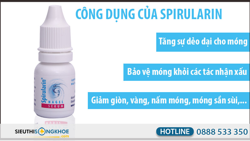 nail serum spirularin có tốt không