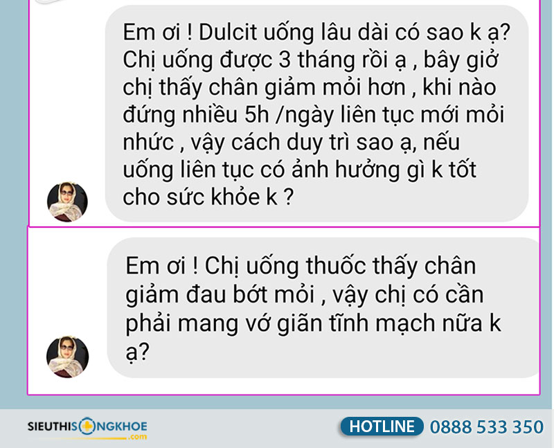 phan hoi vien ho tro tri suy gian tinh mach dulcit