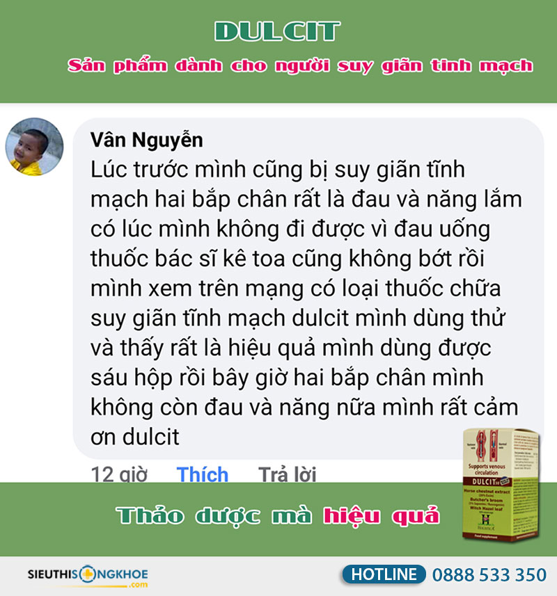 phan hoi vien ho tro tri suy gian tinh mach dulcit