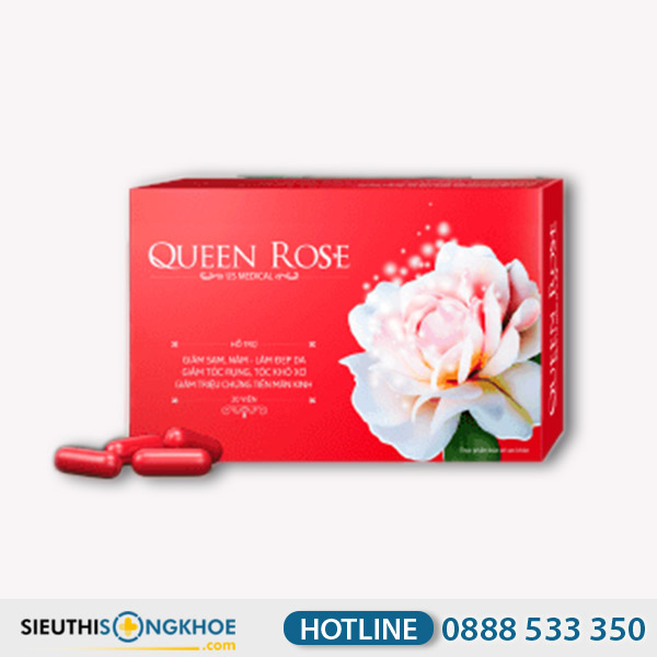 Queen Rose - Viên Uống Hỗ Trợ Duy Trì Xuân Sắc Phụ Nữ