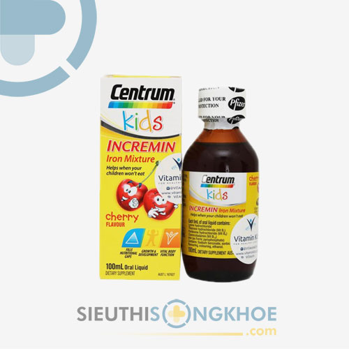 Centrum Kids - Siro Kích Thích Trẻ Ăn Ngon, Giúp Cha Mẹ Chăm Sóc Trẻ Tốt Hơn