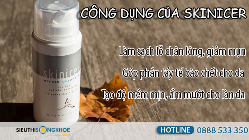 sữa rửa mặt skinicer repair cleanser có tốt không