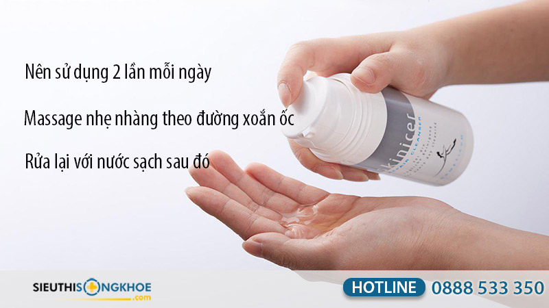 sữa rửa mặt skinicer repair cleanser có tốt không