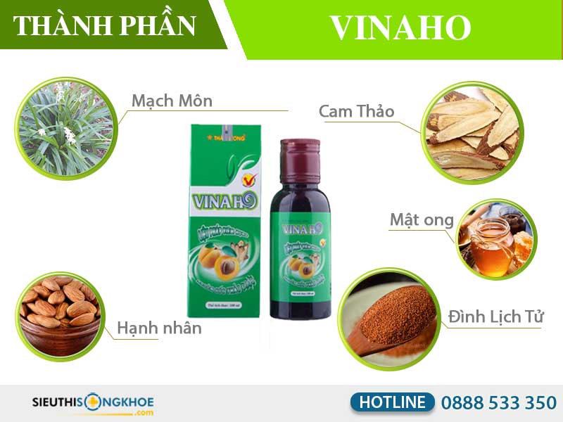 thanh phan siro vinaho