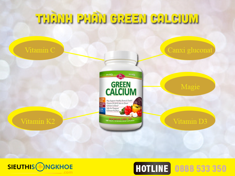 vien bo sung canxi green calcium co tot khong
