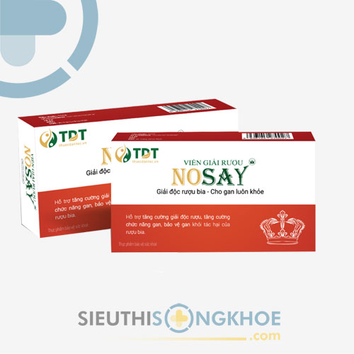 Viên Giải Rượu NoSay - Giải Rượu Tốc Độ, Tỉnh Táo Tức Thì