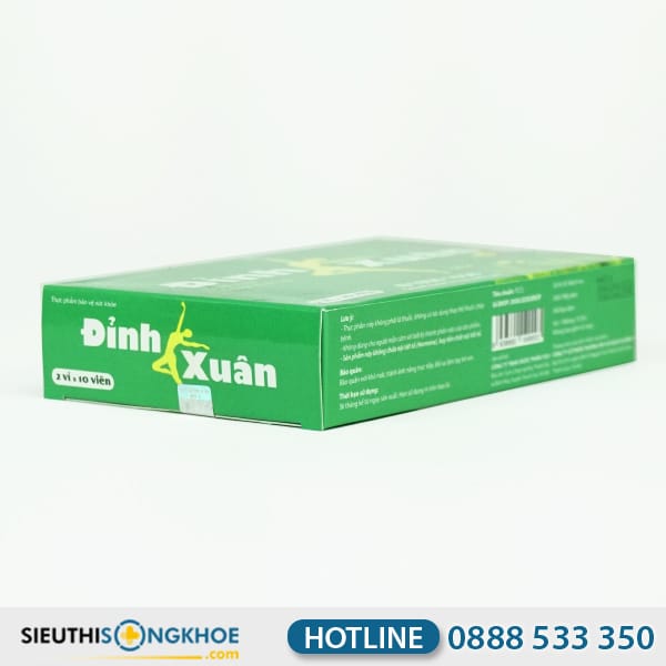 Đỉnh Xuân Viên Uống Hỗ Trợ Thúc Đẩy Chức Năng Sinh Lý Nữ