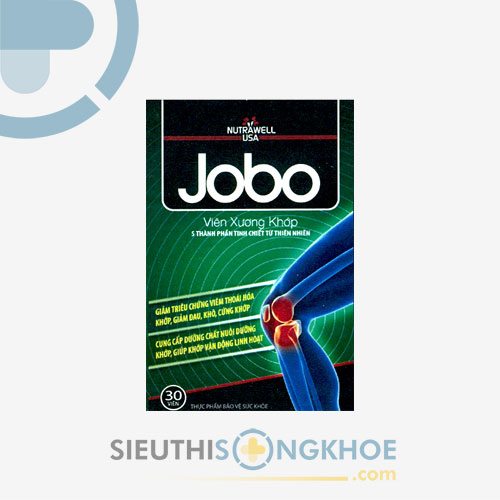 Viên Xương Khớp Jobo - Nutrawell USA - Đánh Bay Cơn Đau Nhức Xương Khớp