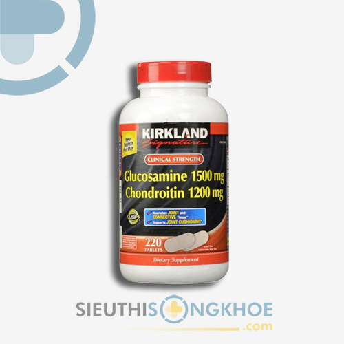 Glucosamine 1500mg & Chondroitin 1200mg - Viên Uống Hỗ Trợ Cải Thiện Xương Khớp Chắc Khoẻ